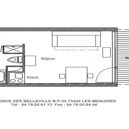 Residence Dorons - Studio Agreable - Centre Station Mae-3404 แซ็ง-มาร์แต็ง-เดอ-แบลวีย์ ภายนอก รูปภาพ